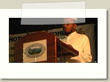 Ash-Shaikh A.M.M. Ijlan proposing the vote of thanks